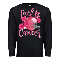 Black tackle cancer helmet Premium Sweatshirt - AdoDesignShop