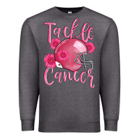 Charcoal Heather tackle cancer helmet Premium Sweatshirt - AdoDesignShop