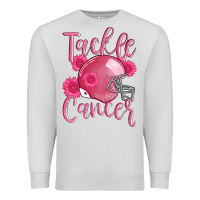 Dove Grey tackle cancer helmet Premium Sweatshirt - AdoDesignShop