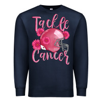 Navy tackle cancer helmet Premium Sweatshirt - AdoDesignShop