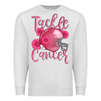 Oatmeal Heather tackle cancer helmet Premium Sweatshirt - AdoDesignShop