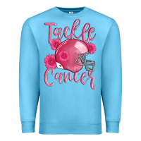 Ocean Blue tackle cancer helmet Premium Sweatshirt - AdoDesignShop