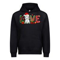 Black love snowman bbs Urban Hoodie - BundleAndBundleShop