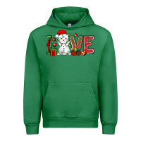 Emerald love snowman bbs Urban Hoodie - BundleAndBundleShop