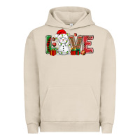 Pigment French Oak love snowman bbs Urban Hoodie - BundleAndBundleShop