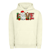 Pigment Pistachio love snowman bbs Urban Hoodie - BundleAndBundleShop