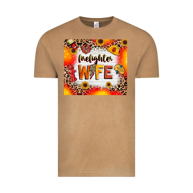 Firefighter Wife Vintage Tee by RanaPortraitStore | Teevron