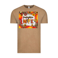Vintage Coffee firefighter wife Vintage Tee - RanaPortraitStore