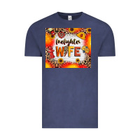 Vintage Denim firefighter wife Vintage Tee - RanaPortraitStore