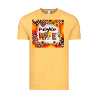 Vintage Mustard firefighter wife Vintage Tee - RanaPortraitStore