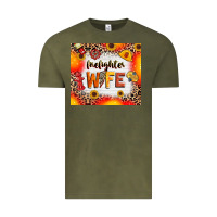 Vintage Olive firefighter wife Vintage Tee - RanaPortraitStore