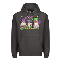 Mardi Gras Gnomes Premium Hoodie | Teevron