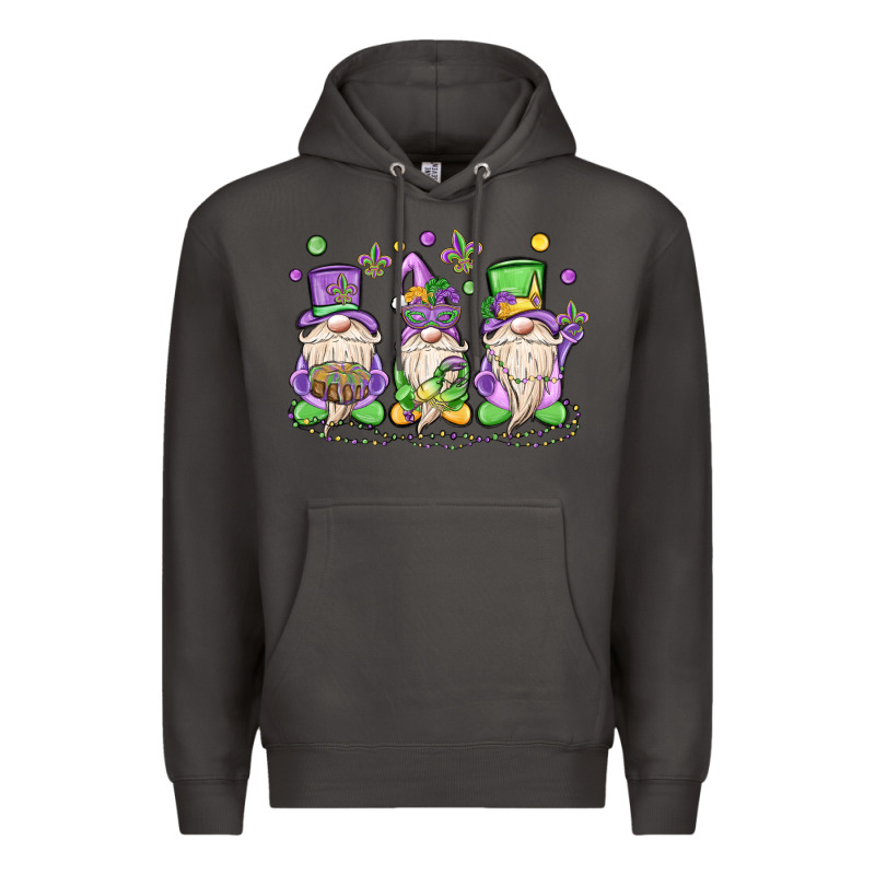 Mardi Gras Gnomes Premium Hoodie by MaliasSmallBusiness | Teevron