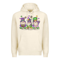 Tofu mardi gras gnomes Premium Hoodie - MaliasSmallBusiness