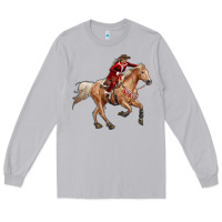 Moon Dust christmas cowgirl Long Sleeve Tee - RanaPortraitStore
