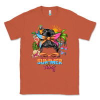 Copper summer vibes messy bun Classic Tee - Zillion Design Studio