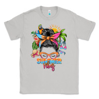 Moon Dust summer vibes messy bun Classic Tee - Zillion Design Studio