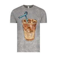 Cloud Rock iced latte Vintage Tee - BarkalooDesign