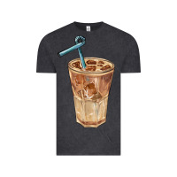 Vintage Black iced latte Vintage Tee - BarkalooDesign