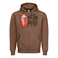 Chestnut summer Zipper Hoodie - CowhideDigitalArt