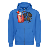 True Royal summer Zipper Hoodie - CowhideDigitalArt