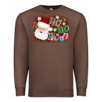 Chestnut ho ho ho santa Premium Sweatshirt - AdoDesignShop