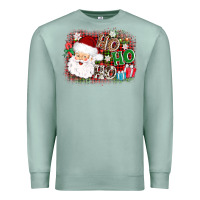 Seafoam ho ho ho santa Premium Sweatshirt - AdoDesignShop