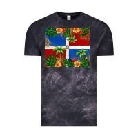 Cloud Black dominican republic Vintage Tee - RanaPortraitStore