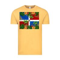 Vintage Mustard dominican republic Vintage Tee - RanaPortraitStore