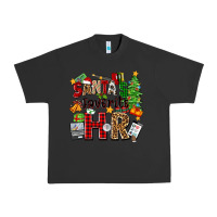 Pigment Black santa's favorite hr Urban Heavy Tee - Zillion Design Studio