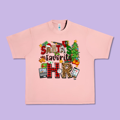Santa's Favorite Hr Urban Heavy Tee Designed By Zillion Design Studio