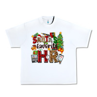 White santa's favorite hr Urban Heavy Tee - Zillion Design Studio