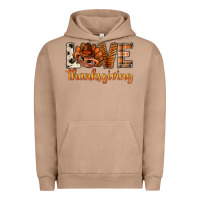 Pigment Burro love thanksgiving with turkey bbs Urban Hoodie - BundleAndBundleShop