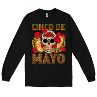 Black Cinco de Mayo Long Sleeve Tee - texasbilliewilder