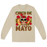 Mushroom Cinco de Mayo Long Sleeve Tee - texasbilliewilder
