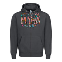 Smoke glitter and dirt mama of both Zipper Hoodie - RacoonDesign