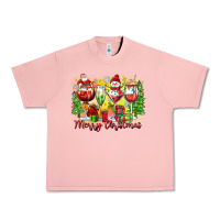 Salmon merry christmas wine glasses Urban Heavy Tee - Zillion Design Studio