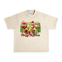 Sandshell merry christmas wine glasses Urban Heavy Tee - Zillion Design Studio
