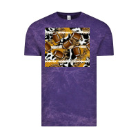 Cloud Purple football Vintage Tee - RanaPortraitStore