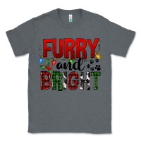 Charcoal Heather Furry And Bright Classic Tee - FaDigitalArtStudio