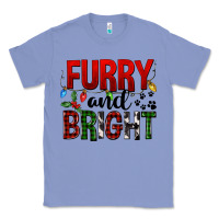 Colony Blue Furry And Bright Classic Tee - FaDigitalArtStudio
