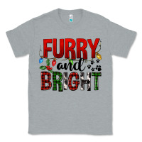 Heather Grey Furry And Bright Classic Tee - FaDigitalArtStudio