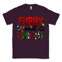 Plum Furry And Bright Classic Tee - FaDigitalArtStudio
