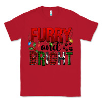 Red Furry And Bright Classic Tee - FaDigitalArtStudio