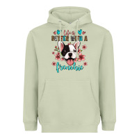 Matcha life is better with a frenchie Heavyweight Hoodie - Jasminsmagicworld