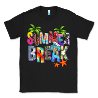Black summer break Classic Tee - Zillion Design Studio