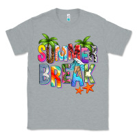 Heather Grey summer break Classic Tee - Zillion Design Studio