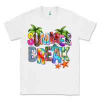 White summer break Classic Tee - Zillion Design Studio