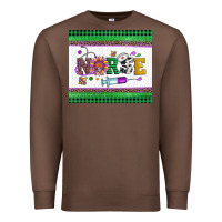 Chestnut mardi gras nurse Premium Sweatshirt - Artiststas