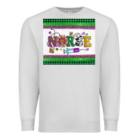 Dove Grey mardi gras nurse Premium Sweatshirt - Artiststas